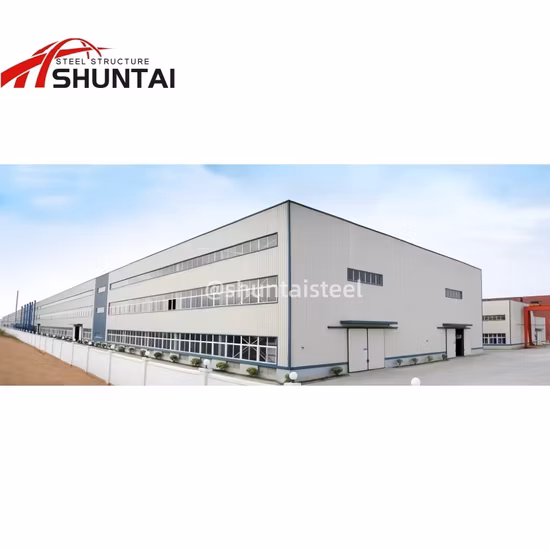 Fabricated Construction Pre-Engineered Steel Structure Warehouse Building Material